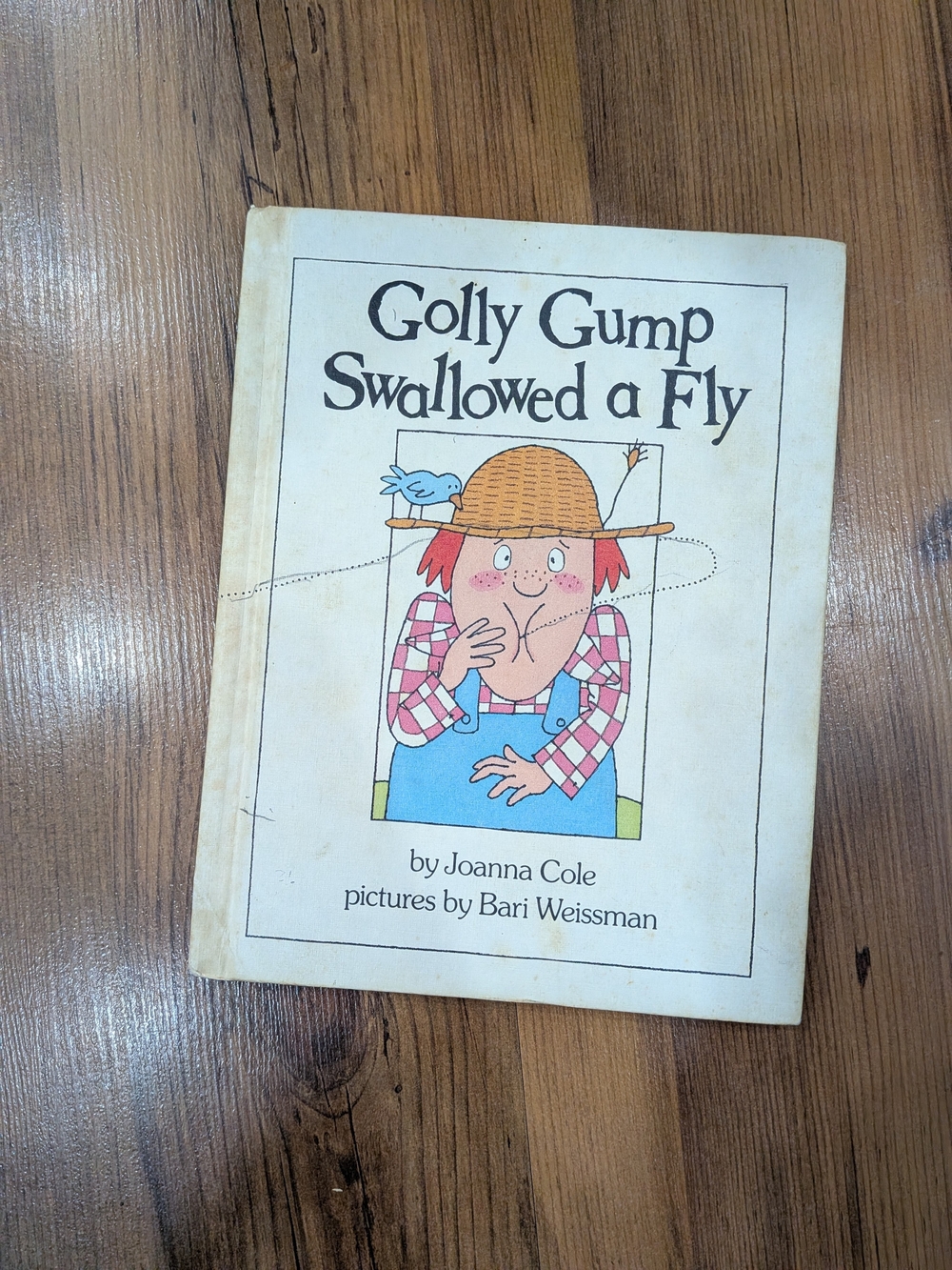 1981 Vintage Children's Favorite Golly Gump Swallowed A Fly Book